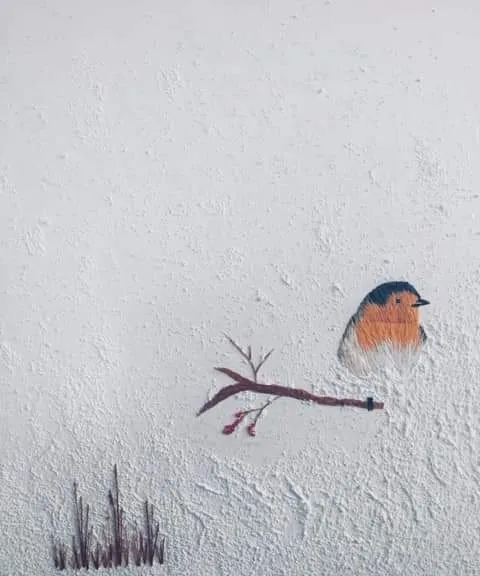 Oiseau des neiges